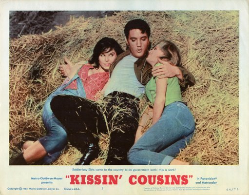 Kissin Cousins, Elvis Presley, 1964, Aushangkarte bei Pamono kaufen