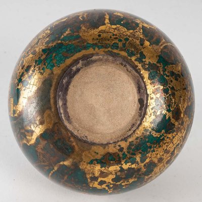 Chauffe-plat / Brûle-parfum Art Nouveau En Fonte De Fer - France, Fin XIXème