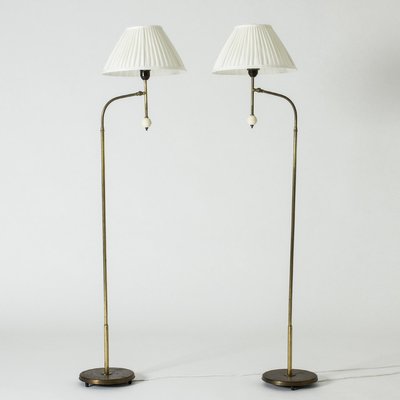 Swedish Mid Century Floor Lamps Set Of, Mcm Floor Lamp