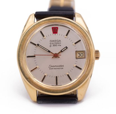 omega seamaster 18k gold