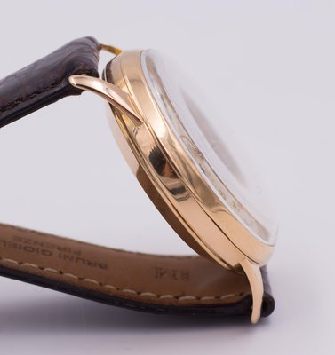 Cronografo vintage color oro di Revue Thommen, anni '50 in vendita su Pamono