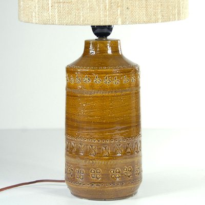 Ceramic Table Lamp From Bitossi 1960s, Table Lamp Styles