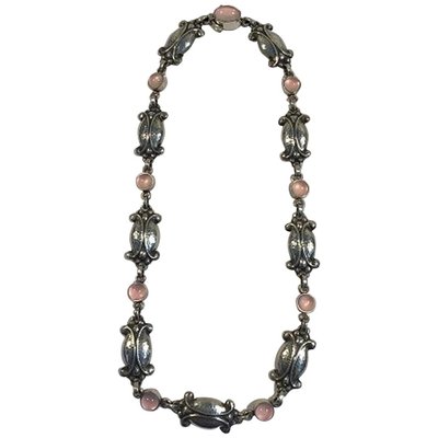 Sterling Silver \u0026 Rose Quartz Necklace 