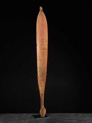 Spanien oprejst Skru ned Australia Aboriginal Decorative Spear Carving for sale at Pamono