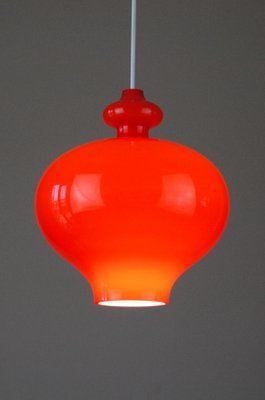 Vintage Glass Oplight 62 Pendant Lamp by Hans Agne Jakobsson for AB  Markaryd / Flygsfors of Sweden for sale at Pamono