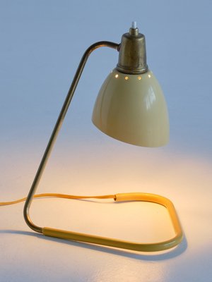 Table Lamp With Yellow Adjustable Shade, Brooklyn Adjustable Table Lamp