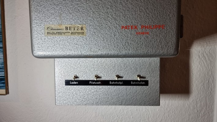 Type FBCZK Beyeler Electronic Master Clock by Patek Philippe