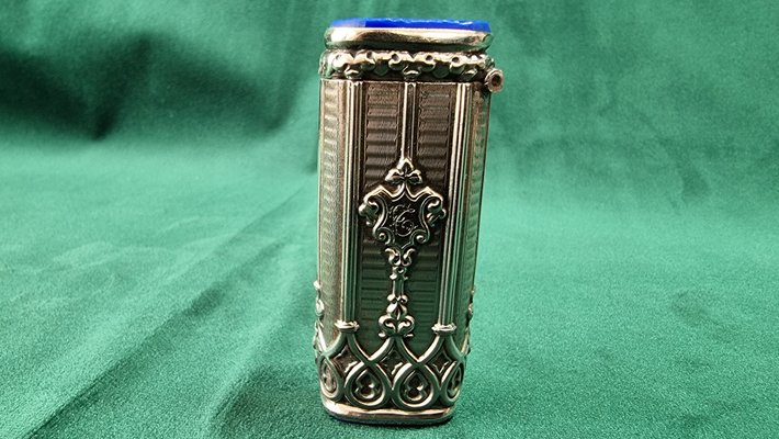 silver star jewelry- old town Scottsdale- Arizona- southwest jewelry- lighter  case- Sterling Silver Large Bic Lighter Case 050821