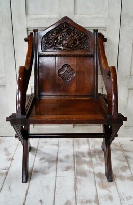 Gothic Chairs For Sale Set Of Antique Gothic Oak Glastonbury