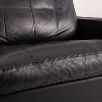 Cor Conseta Dark Blue Leather Sofa For, Dark Blue Leather Sectional Sofa