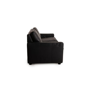 Cor Conseta Dark Blue Leather Sofa Set, Blue Leather Sofa And Chair