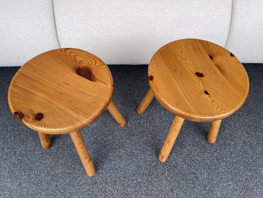 Pine stools for sale deals