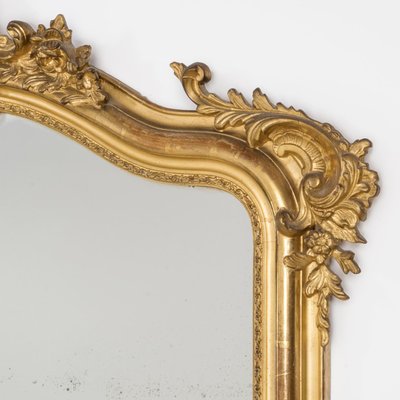 Large Rococo Style Mirror For At, Rococo Style Gold Mirror