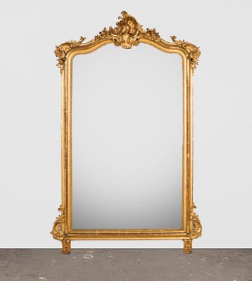 Large Rococo Style Mirror For At, Ornamental Full Length Mirror Malaysia