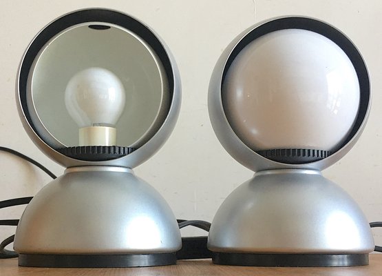 Vintage Eclisse Table Lamps by Vico Magistretti for Artemide, Set of 2 for  sale at Pamono