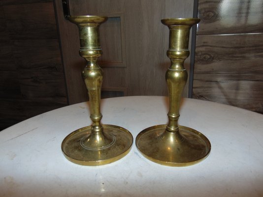 With candlesticks old do to what brass Candlesticks