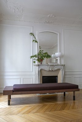 Mi Burgundy Chaise Lounge from Kann Design for sale at Pamono