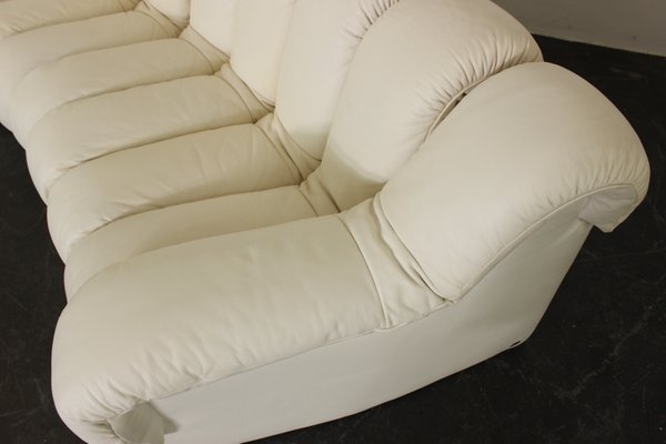Snake Leather Ds 600 Or Ds600tatzelwurm, White Leather Sofa With Wood Trim