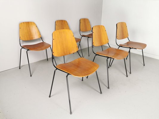 Black metal dining chairs 2024 set of 6