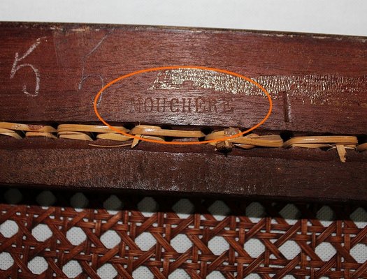 Lot De Chaises De Style Louis XV - Acajou Sculpté Palmettes - XIXe Siècle