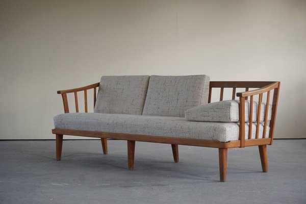 Mid Century Swedish Model Visings 3 Seat Sofa by Carl Malmsten