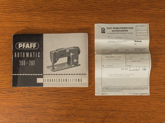 Cabinet Sewing Machine From Pfaff