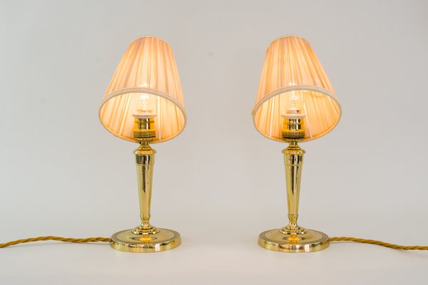 Art Deco Table Lamps Vienna 1920s, 1920s Table Lamps