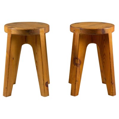 Pine stools for sale deals