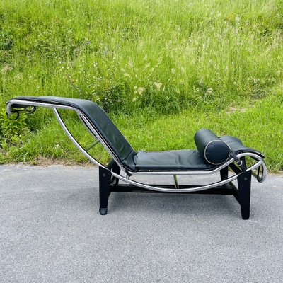 Vintage LC4 Chaise Lounge by Charlotte Perriand Le Corbusier