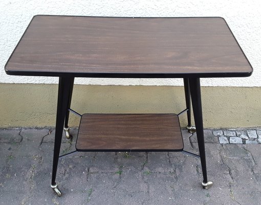 Black vintage on sale side table