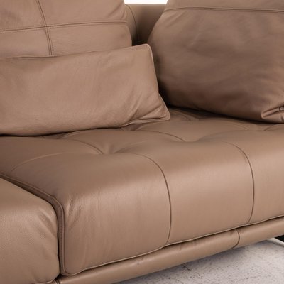 Brown Leather Factory Gutmann sale Pamono for Sofa from at