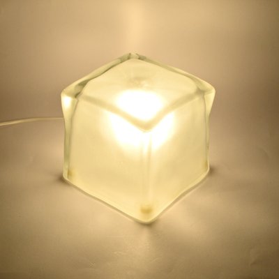 Glass Ice Cube Table Lamp From Ikea, Ikea Frosted Glass Table Lamp