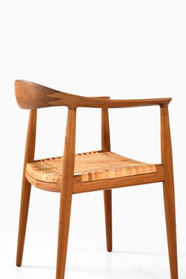 Danish Model Jh-501 'The Chair' Armchair by Hans Wegner for