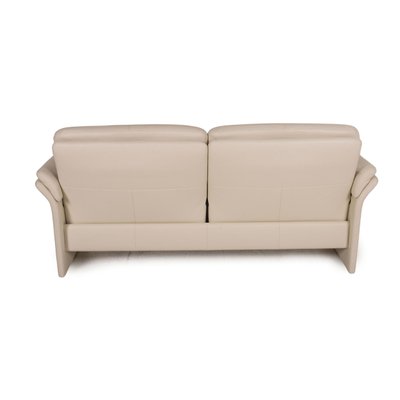 Cream Leather Sofa From Chalet Erpo For, Cream Leather Sofa
