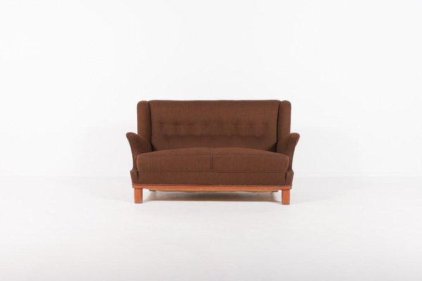 al revés pasatiempo Oh Swedish Mid-Century Modern 2-Seater Sofa, 1950s en venta en Pamono