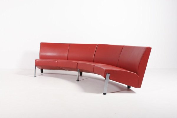 Modular 4 Seater Decision Sofa By Niels, Modular Recycled Leather Sofa