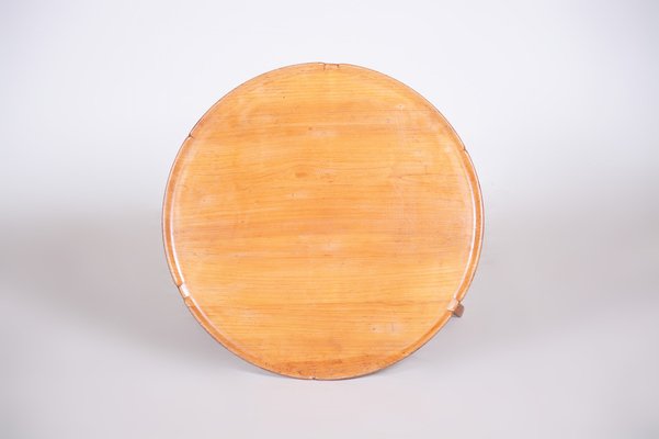 Small Round Mid Century Czech Table In, Small Round Mid Century Dining Table