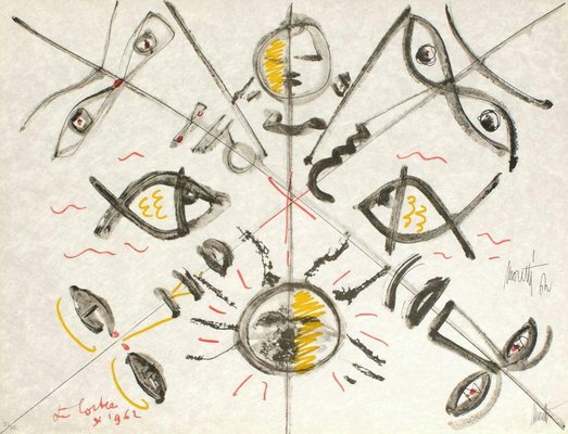 L Age Du Verseau Le Regard By Jean Cocteau For Sale At Pamono