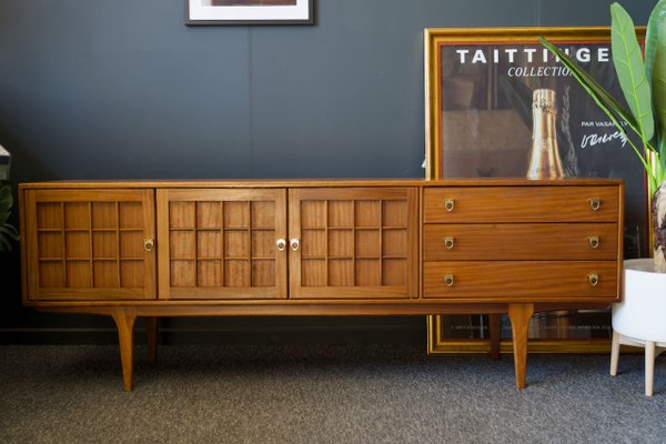 Mid Century Vintage Teak Sideboard From, Herberta 6 Drawer Double Dresser