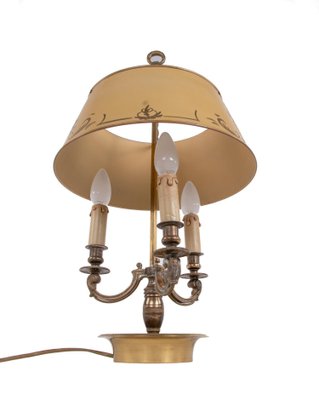 French Bronze Bouillotte Lamp French Bronze Bouillotte Lamp