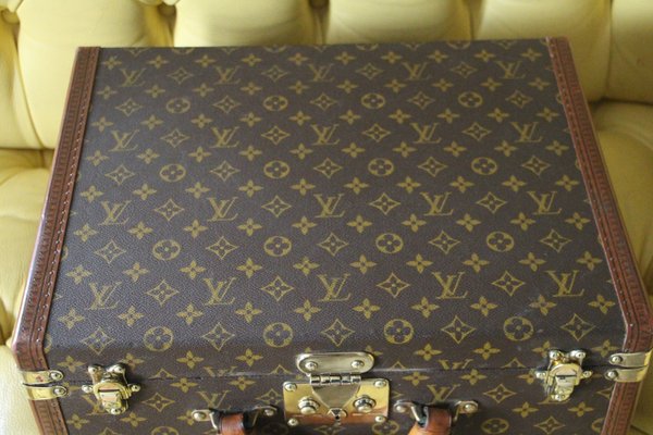 Louis Vuitton President Classuer Attache Briefcase Hard Trunk