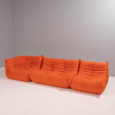 Orange modular sectional discount