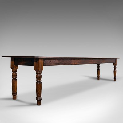 Very Large Antique Victorian Dining Table In Pine England For At Pamono Large Antique Victorian Dining Table, Antique Dining Room Tables Uk