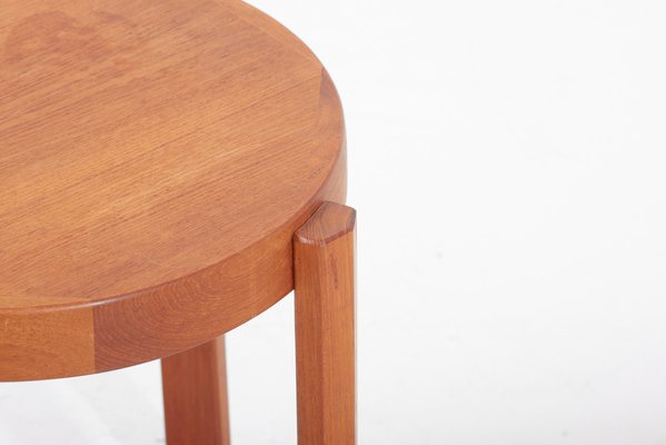 Scandinavian Danish Teak Side Table from M belfabrikken Toften for