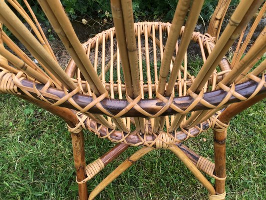 Vintage bamboo rattan chairs new arrivals
