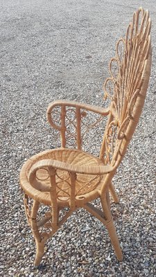 Decorative sale wicker chair