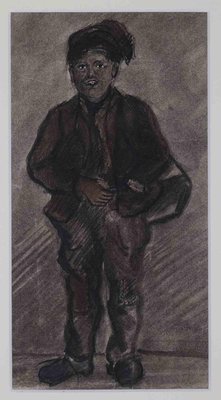 Unknown, Shoe-Shine Boy, Mixed Media, 1970s for sale at Pamono