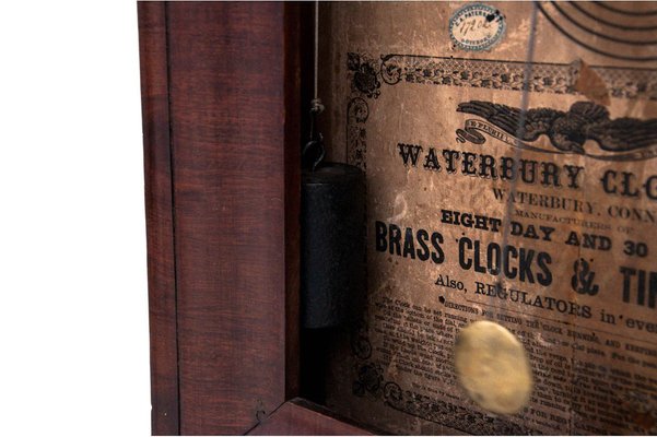 Waterbury Wall Clock, USA, Mid 19th Century for sale at Pamono