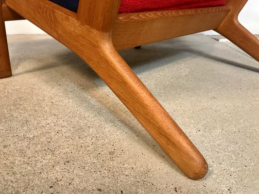 Danish GE-290 Plank Easy Chair in Oak by Hans J. Wegner for Danish GE-290 Plank Easy Chair in Oak by Hans J. Wegner for
