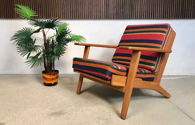 GE-290 Plank Chair by Hans J. Wegner for Getama for sale at Pamono